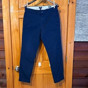 Men’s J. Crew Navy Blue Chino Pants